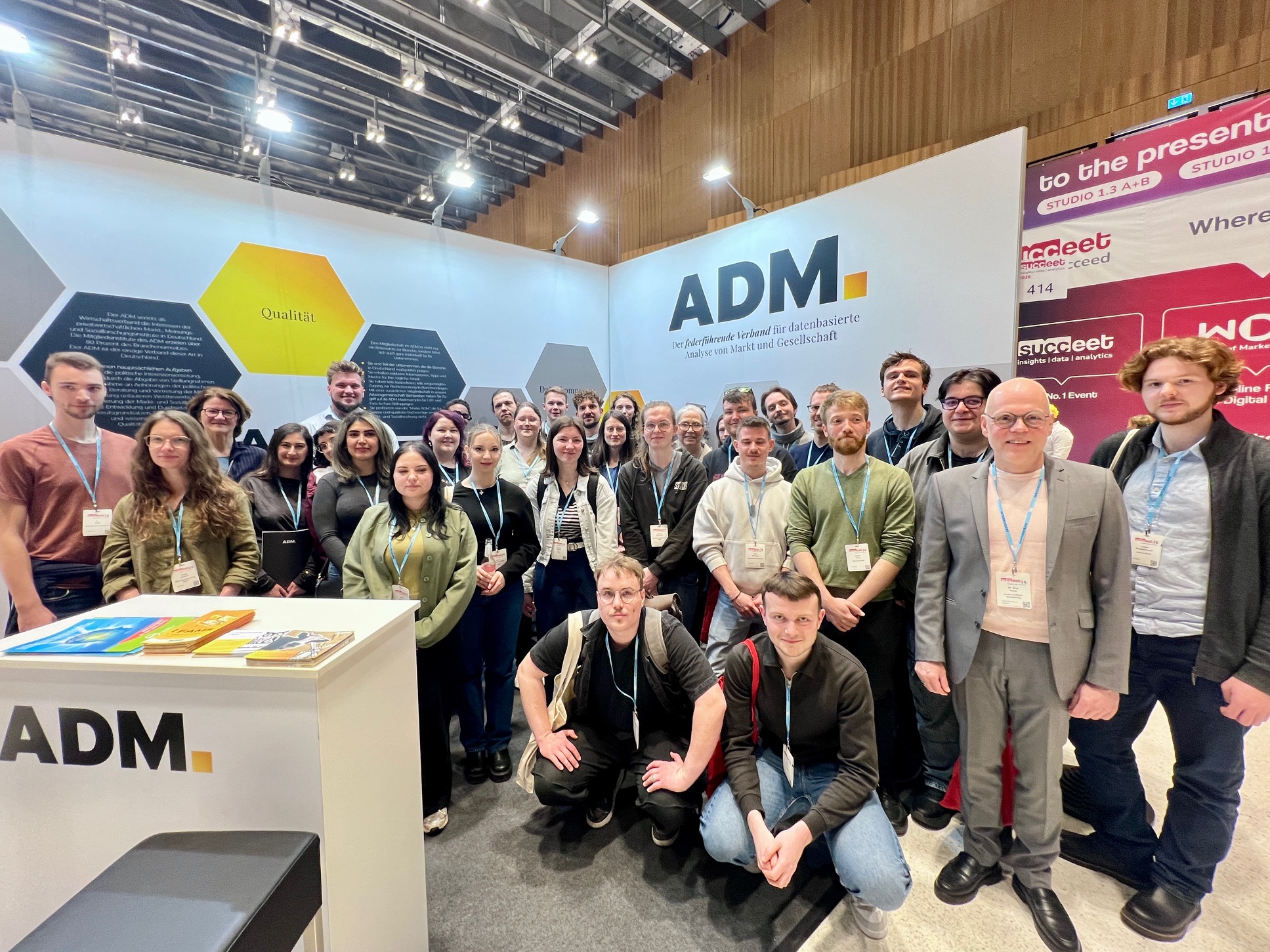 Besuch der Marktforschungsmesse